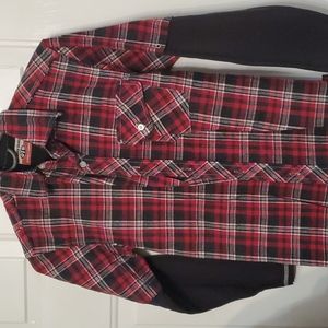 Boys flannel button down shirt